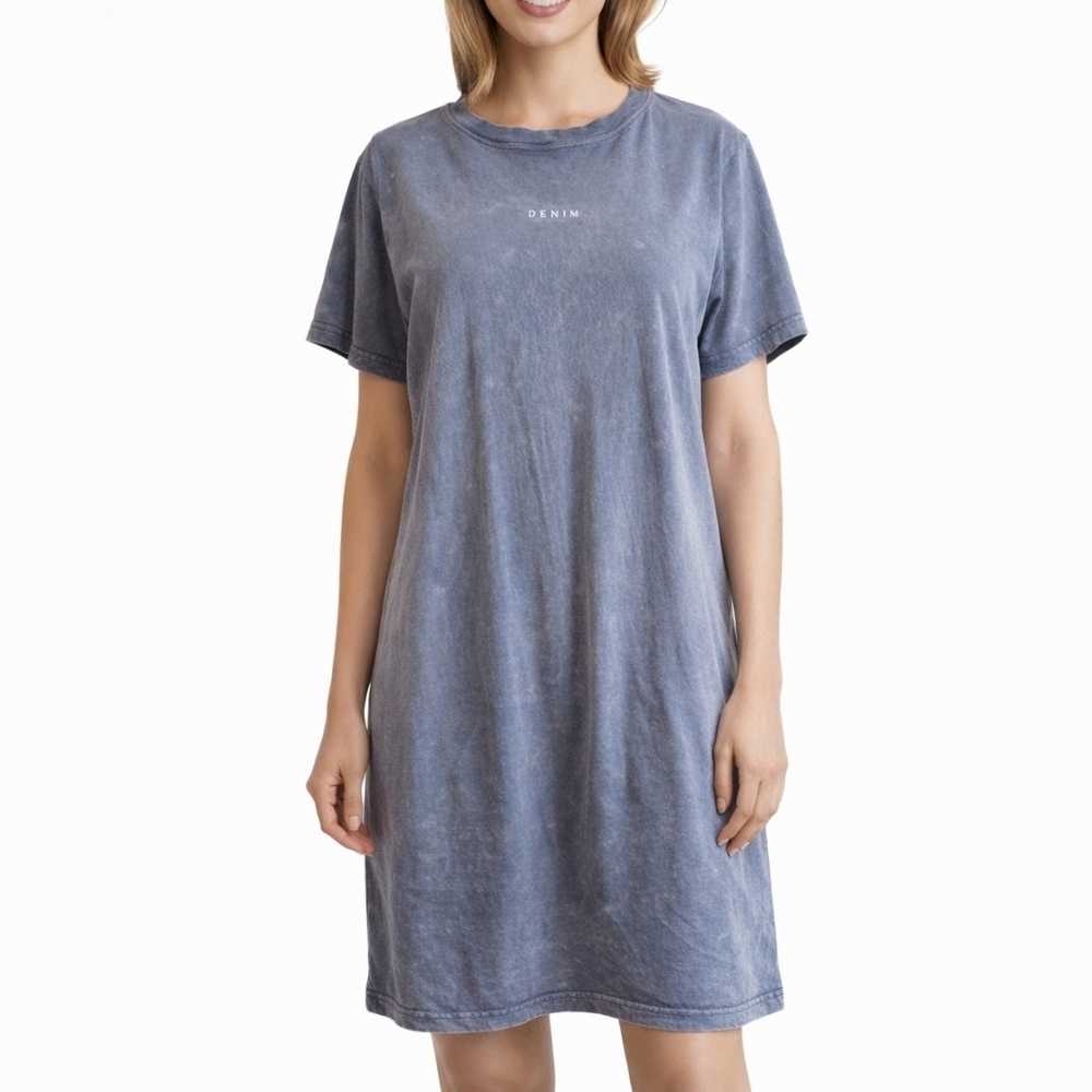 DKNY blue T-shirt dress like new